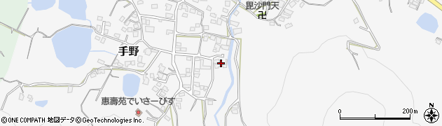 福岡県遠賀郡岡垣町手野1153周辺の地図