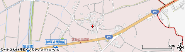 福岡県遠賀郡岡垣町糠塚849-1周辺の地図