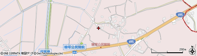 福岡県遠賀郡岡垣町糠塚878周辺の地図