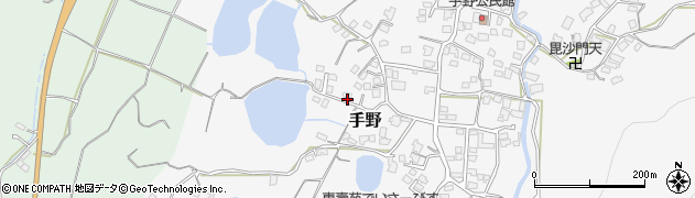 福岡県遠賀郡岡垣町手野1104-1周辺の地図