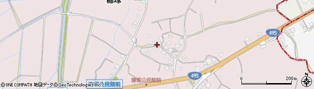 福岡県遠賀郡岡垣町糠塚844周辺の地図