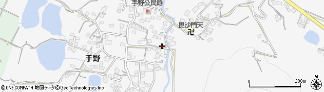 福岡県遠賀郡岡垣町手野911-4周辺の地図