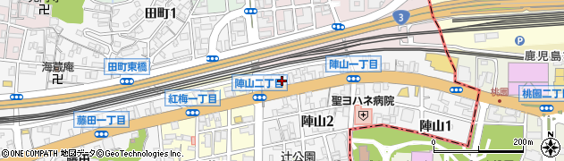 有限会社陣山タクシー周辺の地図