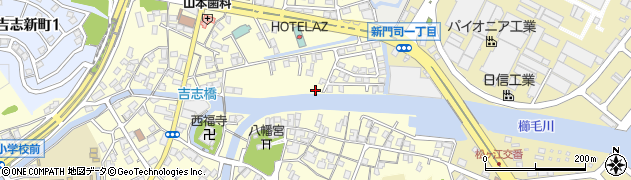 吉志南公園周辺の地図