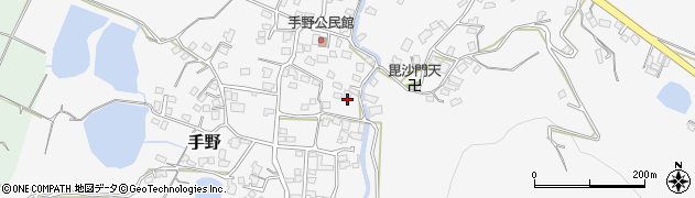 福岡県遠賀郡岡垣町手野910周辺の地図