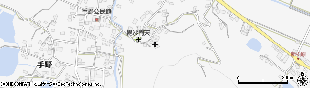 福岡県遠賀郡岡垣町手野777周辺の地図