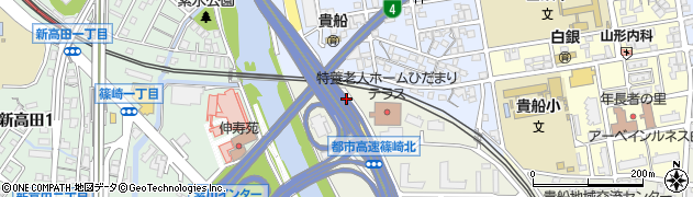 篠崎北出入口周辺の地図