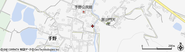 福岡県遠賀郡岡垣町手野910-1周辺の地図