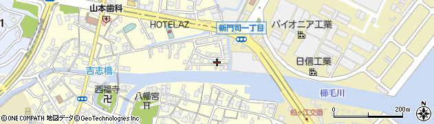吉志東公園周辺の地図