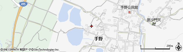 福岡県遠賀郡岡垣町手野1094周辺の地図