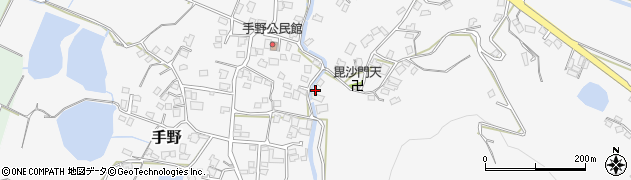 福岡県遠賀郡岡垣町手野827周辺の地図