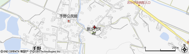 福岡県遠賀郡岡垣町手野836周辺の地図