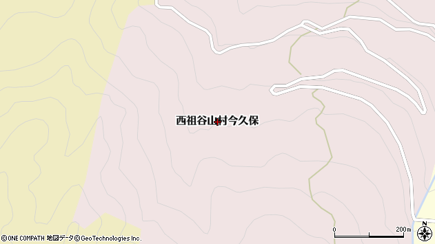 〒778-0102 徳島県三好市西祖谷山村善徳の地図
