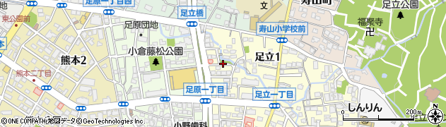 小倉野中公園周辺の地図