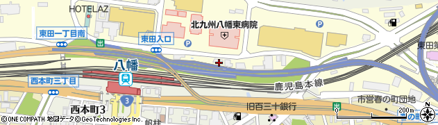 ニチイケアセンター東田周辺の地図