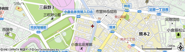 株式会社北九州ガス燃料周辺の地図