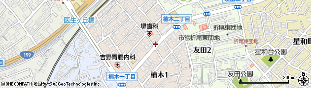 焼鳥雅吉 折尾店周辺の地図