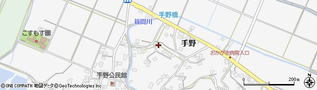 福岡県遠賀郡岡垣町手野855周辺の地図