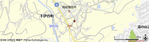 愛媛県松山市下伊台町273周辺の地図
