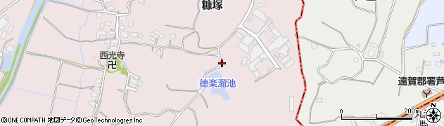福岡県遠賀郡岡垣町糠塚1198周辺の地図
