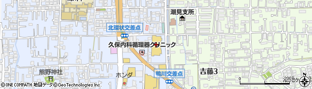 スーパー日東食鮮館周辺の地図