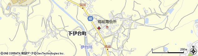 愛媛県松山市下伊台町576周辺の地図