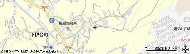 愛媛県松山市下伊台町335周辺の地図
