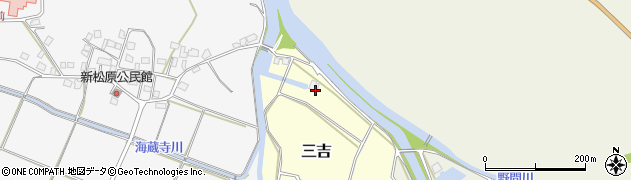 福岡県遠賀郡岡垣町三吉87周辺の地図