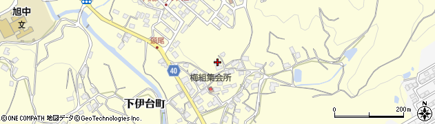 愛媛県松山市下伊台町433周辺の地図