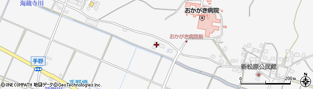 福岡県遠賀郡岡垣町手野155周辺の地図