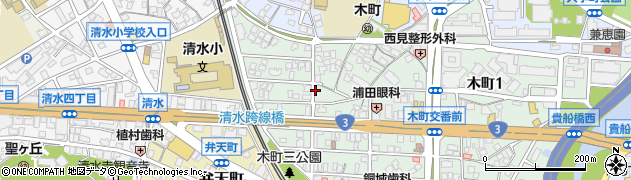 日本理容館周辺の地図