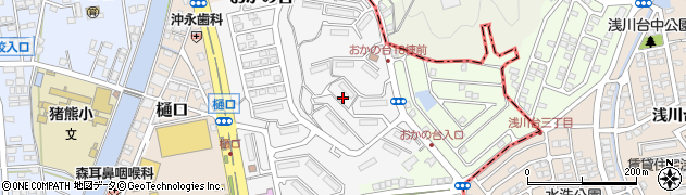 福岡県遠賀郡水巻町おかの台19周辺の地図