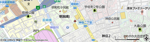 合沢印房周辺の地図