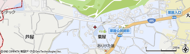 福岡県遠賀郡芦屋町粟屋1222周辺の地図