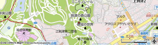 到津の森公園周辺の地図