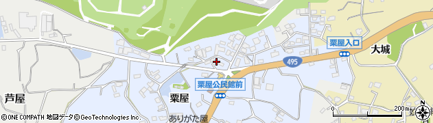 福岡県遠賀郡芦屋町粟屋1162周辺の地図