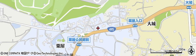 福岡県遠賀郡芦屋町粟屋1041周辺の地図