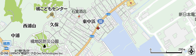 橘タクシー本社周辺の地図
