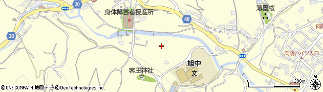 伊台川周辺の地図