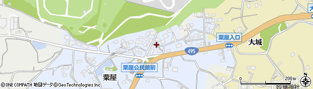 福岡県遠賀郡芦屋町粟屋1019周辺の地図