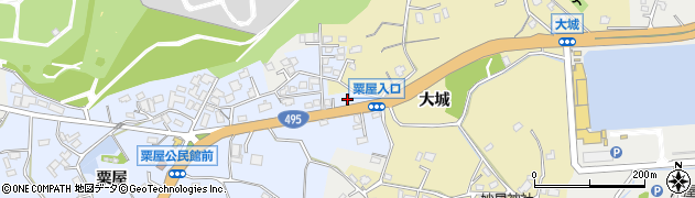 福岡県遠賀郡芦屋町粟屋983周辺の地図