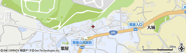福岡県遠賀郡芦屋町粟屋1018周辺の地図