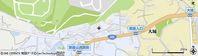 福岡県遠賀郡芦屋町粟屋1012周辺の地図