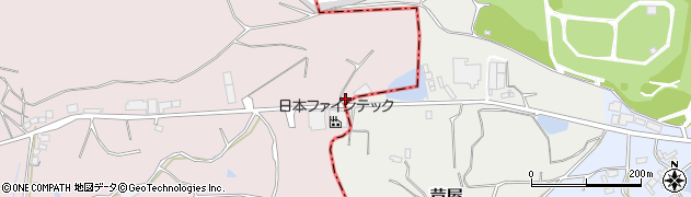 福岡県遠賀郡岡垣町糠塚1241周辺の地図