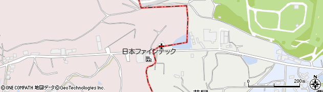 福岡県遠賀郡岡垣町糠塚1244周辺の地図