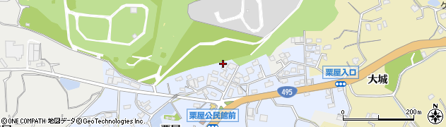 福岡県遠賀郡芦屋町粟屋1171周辺の地図