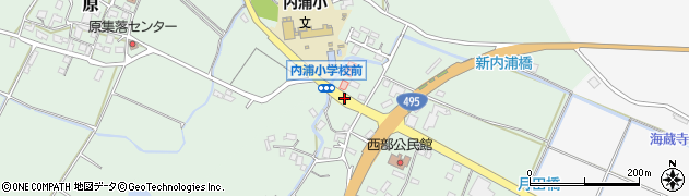 内浦周辺の地図