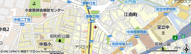ダンススタジオ中嶋周辺の地図