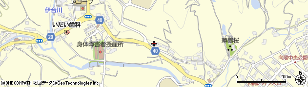 愛媛県松山市下伊台町1024周辺の地図