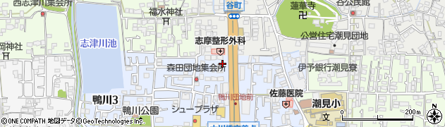 ミサワホーム四国株式会社　展示場パル鴨川周辺の地図